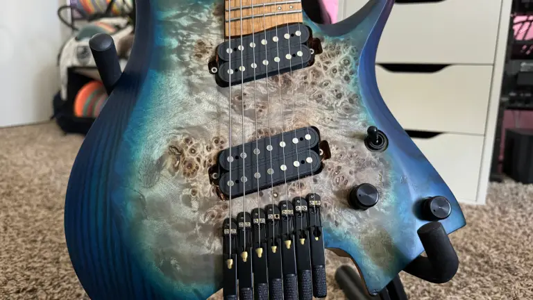 NK headless 7-string guitar review (2021 model) — Creatorbeat