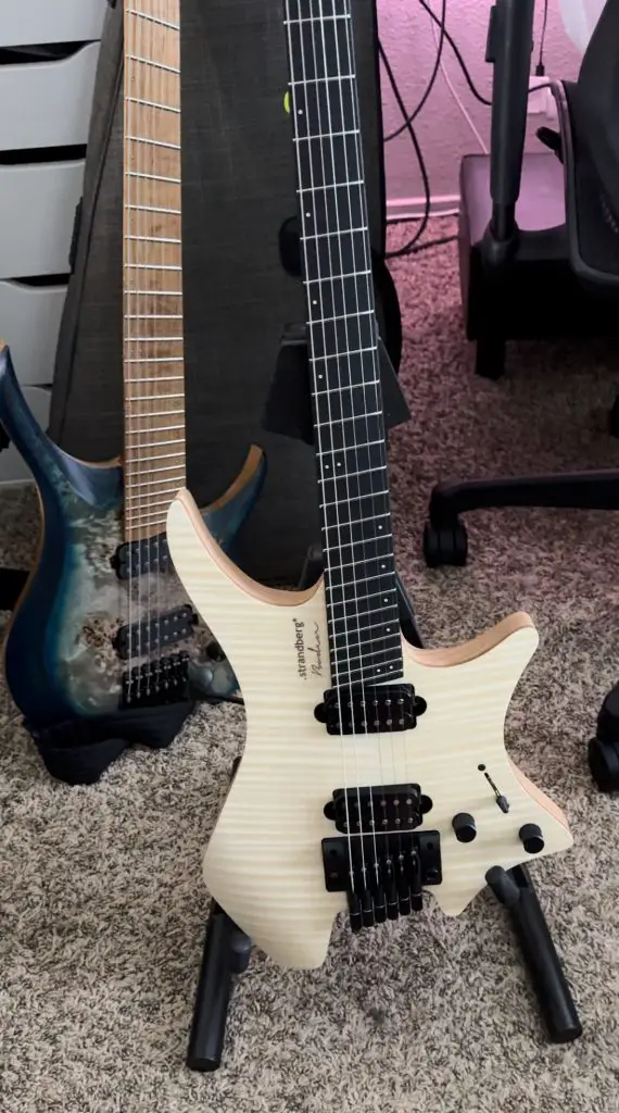 NK headless 7-string guitar review (2021 model) — Creatorbeat